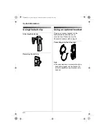 Preview for 60 page of Panasonic KX-TCD820FX Operating Instructions Manual