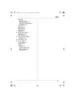 Preview for 75 page of Panasonic KX-TCD820FX Operating Instructions Manual