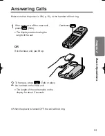 Предварительный просмотр 23 страницы Panasonic KX-TCD950E-B Operating Instructions Manual