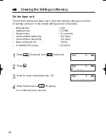 Предварительный просмотр 46 страницы Panasonic KX-TCD950E-B Operating Instructions Manual