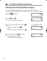 Предварительный просмотр 52 страницы Panasonic KX-TCD950E-B Operating Instructions Manual