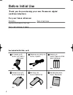 Preview for 4 page of Panasonic KX-TCD951EB Operating Instructions Manual