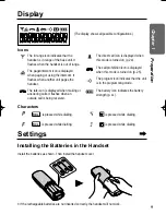 Preview for 9 page of Panasonic KX-TCD951EB Operating Instructions Manual