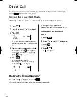 Preview for 24 page of Panasonic KX-TCD951EB Operating Instructions Manual