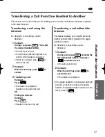 Preview for 37 page of Panasonic KX-TCD951EB Operating Instructions Manual