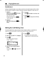 Preview for 38 page of Panasonic KX-TCD951EB Operating Instructions Manual