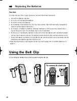 Preview for 40 page of Panasonic KX-TCD951EB Operating Instructions Manual