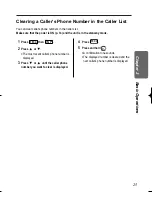 Preview for 25 page of Panasonic KX-TCD953EB Operating Instructions Manual