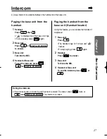 Preview for 27 page of Panasonic KX-TCD953EB Operating Instructions Manual