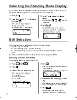 Preview for 44 page of Panasonic KX-TCD953EB Operating Instructions Manual