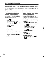 Preview for 46 page of Panasonic KX-TCD953EB Operating Instructions Manual