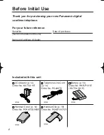 Preview for 4 page of Panasonic KX-TCD960E-B Operating Instructions Manual