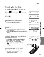 Preview for 83 page of Panasonic KX-TCD960E-B Operating Instructions Manual