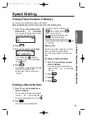 Preview for 25 page of Panasonic KX-TCD961EB Operating Instructions Manual