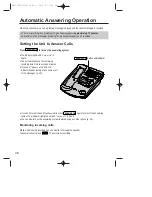 Preview for 38 page of Panasonic KX-TCD961EB Operating Instructions Manual