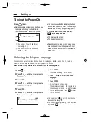 Предварительный просмотр 14 страницы Panasonic KX-TCD965EC Operating Instructions Manual