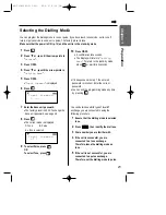 Предварительный просмотр 15 страницы Panasonic KX-TCD965EC Operating Instructions Manual