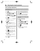 Предварительный просмотр 22 страницы Panasonic KX-TCD965EC Operating Instructions Manual