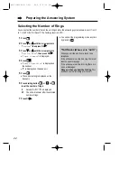 Предварительный просмотр 24 страницы Panasonic KX-TCD965EC Operating Instructions Manual