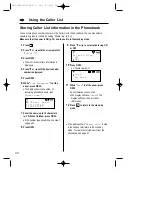 Предварительный просмотр 32 страницы Panasonic KX-TCD965EC Operating Instructions Manual