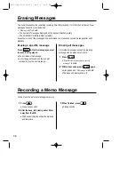 Предварительный просмотр 56 страницы Panasonic KX-TCD965EC Operating Instructions Manual