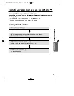 Предварительный просмотр 57 страницы Panasonic KX-TCD965EC Operating Instructions Manual