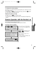 Предварительный просмотр 61 страницы Panasonic KX-TCD965EC Operating Instructions Manual