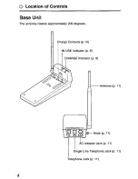 Предварительный просмотр 8 страницы Panasonic KX-TCL100B User Manual