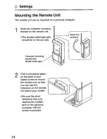 Предварительный просмотр 14 страницы Panasonic KX-TCL100B User Manual