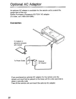 Предварительный просмотр 18 страницы Panasonic KX-TCL100B User Manual