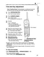 Предварительный просмотр 15 страницы Panasonic KX-TCM410W User Manual