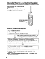 Предварительный просмотр 36 страницы Panasonic KX-TCM410W User Manual