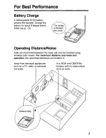 Preview for 3 page of Panasonic KX-TCM417B User Manual