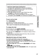 Preview for 23 page of Panasonic KX-TCM417B User Manual