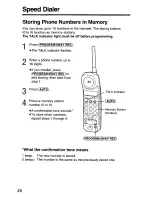 Preview for 26 page of Panasonic KX-TCM417B User Manual