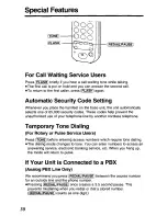 Preview for 30 page of Panasonic KX-TCM417B User Manual