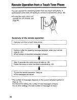 Preview for 36 page of Panasonic KX-TCM417B User Manual