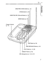 Preview for 7 page of Panasonic KX-TCM420-B Operating Instructions Manual