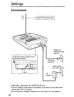 Preview for 10 page of Panasonic KX-TCM420-B Operating Instructions Manual