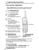 Preview for 16 page of Panasonic KX-TCM420-B Operating Instructions Manual