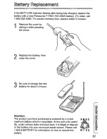 Preview for 51 page of Panasonic KX-TCM420-B Operating Instructions Manual