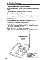 Preview for 14 page of Panasonic KX-TCM424B User Manual