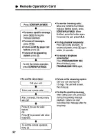 Preview for 52 page of Panasonic KX-TCM424B User Manual