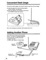 Preview for 56 page of Panasonic KX-TCM424B User Manual