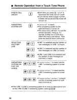 Preview for 56 page of Panasonic KX-TCM440B User Manual