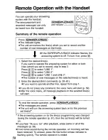 Preview for 58 page of Panasonic KX-TCM440B User Manual