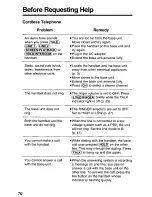 Preview for 70 page of Panasonic KX-TCM440B User Manual