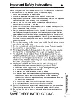 Preview for 75 page of Panasonic KX-TCM440B User Manual