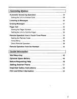 Preview for 5 page of Panasonic KX-TCM937B User Manual