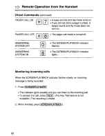 Preview for 42 page of Panasonic KX-TCM937B User Manual